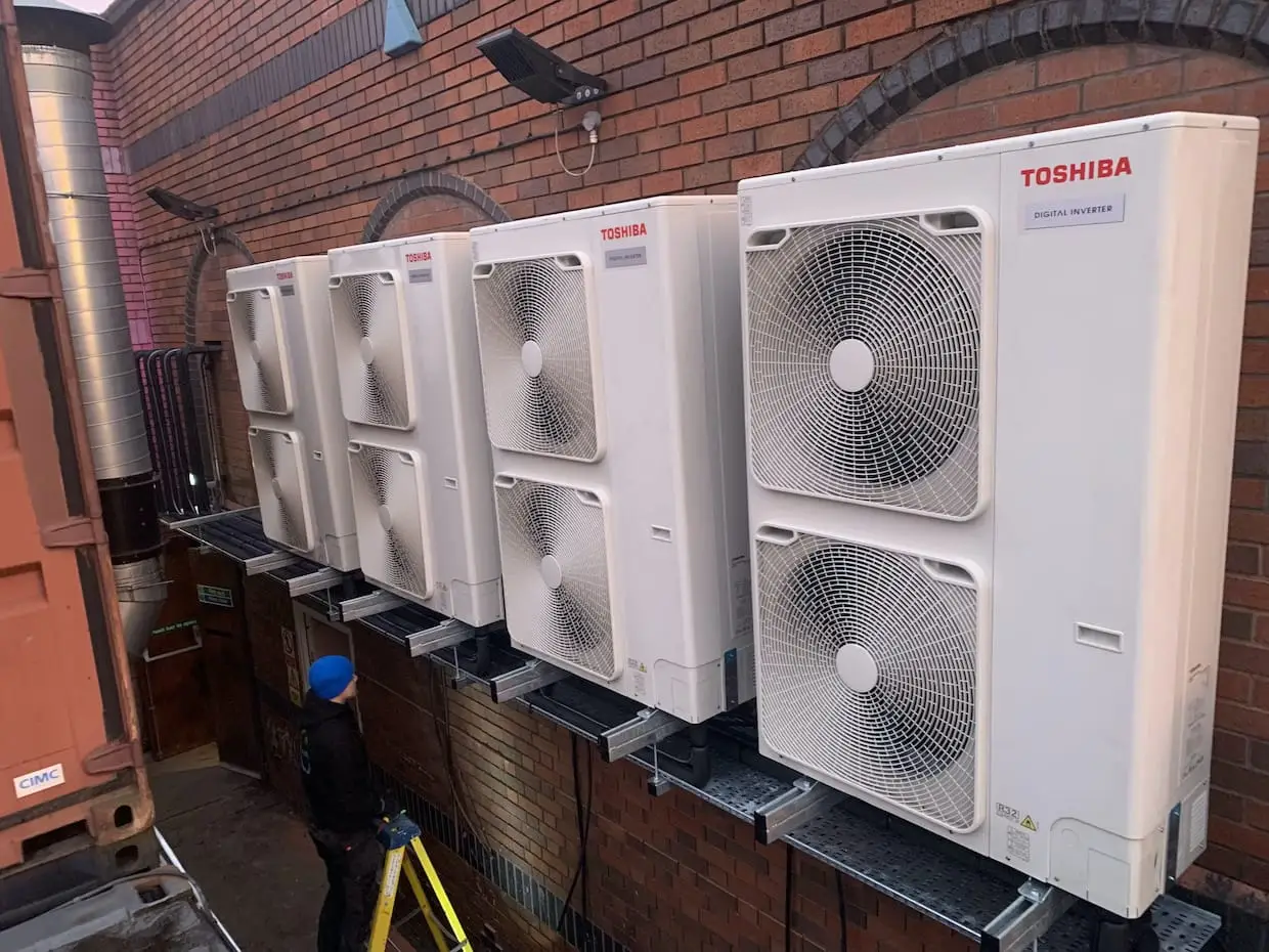 Sheffield commercial AC installation